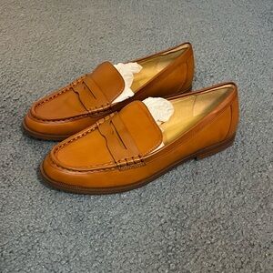 J Crew Brown Loafers NWT